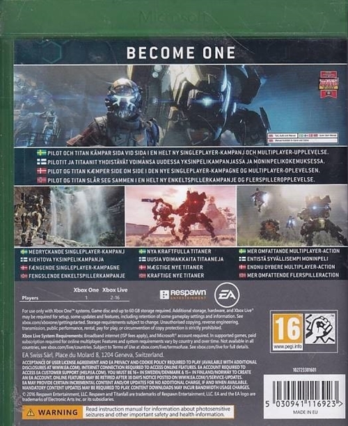 Titanfall 2 - XBOX One (B Grade) (Genbrug)